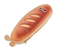 AKOOSY Bread Pencil Case Cute Kawaii Pencil Pouch Capacity Zipper Box for Girls School Supplies Nursing Essentials