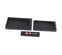 AKOOSY Calligraphy Inkstone Set Handmade Practical Ink Block Calligraphy Stone Chinese Stone Chinese Ink Stick for Writing Creative Painting