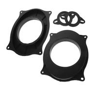 AKOOSY Car Speaker Extension Rings Spacer Bracket Adapter for Front Door Audio Upgrade Plastic Gasket Replacement for Speakers Easy Installation