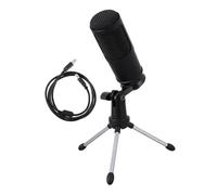 AKOOSY Cardioid USB Condenser Microphone for Laptop and Business Conference with Zinc Alloy Material and Adjustable Tripod Stand, Efficiently Capture Human Voice