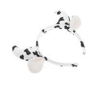 AKOOSY Classic Cow Horn Headband for Cosplay and Parties Cute Animal Ears Accessory for Cow Lovers Comfortable Fit and Versatile Style for Daily Events