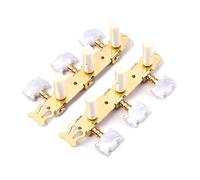 AKOOSY Classical Guitar Tuning Pegs Machine Head Gold Acoustic Guitar Tuner Keys Easy to Use Excellent Workmanship with Buttons
