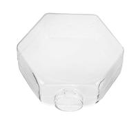 AKOOSY Clear Glass Wall Hydroponic Planter Vase Space-saving Indoor Wall Mounted Vase for Plant Display Minimalist Home Office Decor Easy Maintenance Hydroponic Glass Planter