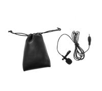 AKOOSY Clip Lavalier Microphone Jack Portable Mini Condenser Mic with Windscreen for Phone PC Tablet Recording Speaking Lectures High Sensitivity Sound Quality