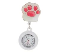 AKOOSY Clip Nurse Watch Silicone Pocket Watch for Staff Lightweight for Doctors and Nurses Convenient Hanging Design