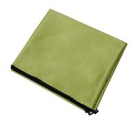 AKOOSY Cloth Waterproof Oxford Mat 210x300cm Ground for Camping Tent | Portable Foldable Blanket, Green Finish, Stainless Steel Ring, Picnic and Backyard Use