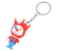 AKOOSY Clown Keychain Pendant Cartoon Clown Backpack Charm Unique Circus Keyring Gift for Women Party Decoration