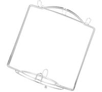 AKOOSY Coffee Mug Holder Iron Rack 6 Hooks and Stable Base for Tea Display and Coffee Station Organisation on Counter Silver