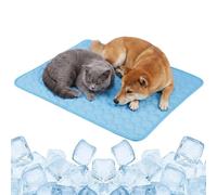 AKOOSY Cooling Mat for Dogs and Small Pets, Easy to Clean Cloth Material with Smooth Comfortable Surface, Suitable for Use at Home the Go, Cooling Bed Mat for Pets within 15kg