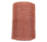 AKOOSY Copper Mesh Roll Copper Wire Mesh 3 Meter Roll Bendable Tear-Resistant for Gas and Liquid Filtration