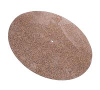 AKOOSY Cork Vinyl Record Mat with No Groove Vibration Protective Turntable Pad Durable Cork Material for Phonograph Disc Protection and Noise Reduction