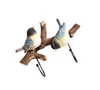 AKOOSY Creative Resin Bird Wall Hook Decorative Coat and Hat Hanger for Door Entryway Living Single Wall-Mounted Hook for Keys Towels Handbags Practical and Stylish Home Office Use