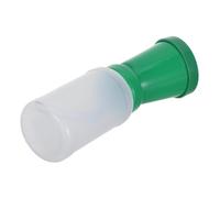 AKOOSY Dairy Teat Dip Cup for Cattle and Sheep 300ml Plastic and Silicone Material with Anti-backflow Design, Maximizing Cleaning Effectiveness for Busy Dairy Farms