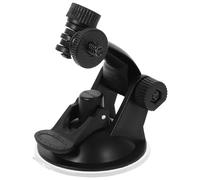 AKOOSY Dash Cam Suction Cup Mount with Long Arm and Height Adjustment Compatible with Sports Cameras and Mobile Devices for Vehicle Interior Installation