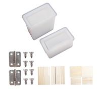 AKOOSY DIY Silicone Resin Cigarette Case Making Kit with Mold and Frame for Handicrafts Complete for Handmade Cigarette Boxes Creative Gift for Adults