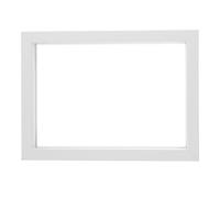 AKOOSY Double-Sided Glass Frame 14x19cm - Floating Artwork Display with Break-Resistant Glass, Clear Specimen Holder for Dried Flowers, Home Decoration for Living Room, Craft Gift for