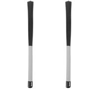 AKOOSY Drumsticks Mallets Comfortable Handles Nylon Drum Brush for Boys and Girls Adults Jazz Rock Band Student Rhythm Sticks Musical Instrument Accessories