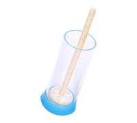 AKOOSY Durable Plastic Bee Catching Cage Marker Bottle for Beekeeping with Wooden Stick Lightweight Queen Marking Tool for Hive Management and Isolation Practical Beekeeper Random Color