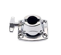 AKOOSY Durable Tom Cymbal Holder Clamp for Drum Kit Percussion Replacement Accessory Lightweight Secure Fit for Drummers High Grade Material Silver Finish