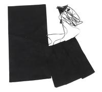 AKOOSY Electric Clothes Heating Pad Adjustable USB Heated Mat for Vests Waist Belly Carbon Fiber Soft Warmth Travel Use Lightweight and Washable