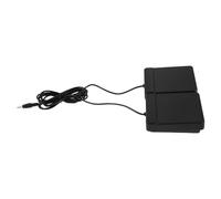 AKOOSY Electronic Drum Double Bass Kick Pedal with 3.5mm Interface and Cable Compact Percussion Pedal for Drum Kit Practice Parts for Home Use