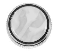 AKOOSY Finger Buttons Copper Nickel Plating Valve Caps Tenor Horn Sleek White Style Improving Playing Fluency Accurate Response Replacing Old Damage and Missing Buttons