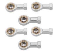 AKOOSY Fish Eye Rod End Bearings with Efficient and Easy Installation 6pcs M8x1.25 Internal Thread Chrome Steel Ball Joint Bearings for Rods Automotive for Machinery Repair