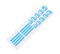 AKOOSY Fluorescent Control Decals Car Window Button Sticker Easy Install Strong Adhesive Night Blue Glow for Car Models Exterior Door Handle