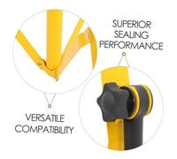 AKOOSY Folding Music Sheet Tripod Stand Adjustable Height Metal Music Stand Holder for Guitar Accessories Lightweight Portable Yellow for Easy Carrying and Storage