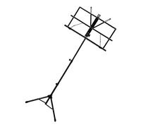 AKOOSY Folding Music Stand Portable Telescopic Desktop Book Holder with High Flexibility Clip for Violin Guitar Guzheng Stable Section Height Up