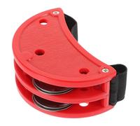 AKOOSY Foot Tambourine for Comfortable Foot Jingle Bell Percussion Instrument for Music Classes Parties and Stage Performances Encourages Music Interest and Hands Skills