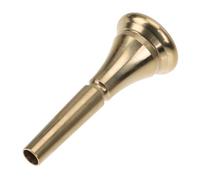AKOOSY French Horn Mouthpiece Replacement Part Polished Copper Alloy Horn Accessory Practice Mouthpiece with Smooth Surface and Comfortable Touch