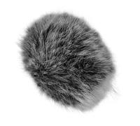 AKOOSY Furry Microphone Windscreen Cover Windproof Muff for Lapel Lavalier Microphone Compatible Protects Against Wind Noise