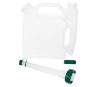 AKOOSY Gasoline Mix Bottle 1.5l with Thickened Spout, 20:1/25:1/40:1/50:1 Oil Mixing Bottle for Two-stroke Engines, Leakproof Petroleum Mixing Can for Chainsaw, Lawnmower and Trimmer Use