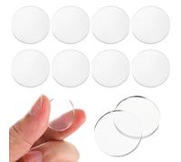 AKOOSY Glass Table Bumper Pads 10Pcs PP Suction Cups for Separating and Cushioning Parallel Surfaces, Ideal for Furniture and Cabinet Doors