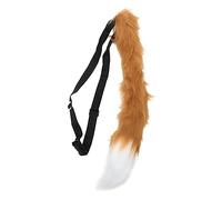 AKOOSY Halloween Costume Fox Tail Furry Paws Party Prop Cosplay Supplies Decorative Accessory