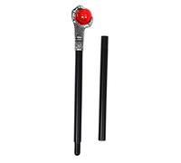 AKOOSY Halloween Royal King Cane Wand Prop for Adults Plastic Claw Ball Staff Elegant Cosplay Accessory for Costume Parties and Theatrical Role Play