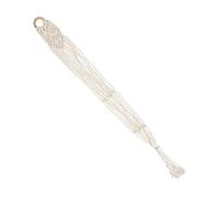 AKOOSY Handwoven Macrame Ukulele Hanger Wall Mount Rustic Delicate Wall Hanging Decor for Guitar Storage Easy to Install Unique Handcrafted Design Indoor Use