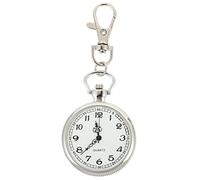 AKOOSY Hanging Nurse Watch Keychain Stylish Simple Design with Glass Stainless Steel and Copper Decorative Effect for Doctors Nurses