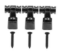 AKOOSY Headstock Roller String Retainer Metal Electric Guitar String Tree with Mounting Screws Prevent Rope Abrasion