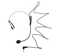 AKOOSY Headworn Microphone Loudspeaker for Teaching and Public Speaking Boom Mic Wire Earset for Singing Omnidirectional Microphone