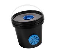 AKOOSY Heavy Duty Beekeeping Bucket with Secure Lid Light Reducing Durable Plastic Bee Shelter for Outdoor Honey Harvesting Enhanced Bee Luring Garden Nesting Tubes Equipment
