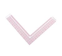 AKOOSY High Precision Square Tailor Sewing Ruler for Clothing Design Lightweight Flexible Cutting Yardstick for Handmade Crafts and Garment Pattern Making