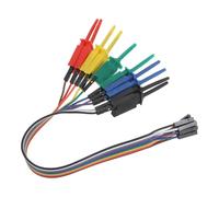 AKOOSY High-sensitivity Logic Analyzer Test Hooks with Plastic Micro Smd Grabber Clips, Precision Circuit Testing Leads for Electronic Devices and Smd, for Pcb Debugging and Lab
