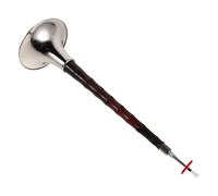 AKOOSY Imitation Rosewood Suona D Key Beginner Suona for Practice Chinese Traditional Instrument for Music Students Wind Instrument Folk Performance