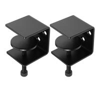 AKOOSY Iron Shelf Brackets , Decorative Wall Mounted 2pcs Black Time Year Season Heavy Duty Shelf Supports for Space Saving and Avoid Falling Living Space Display Tableware