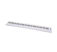 AKOOSY Key Portable Piano Practice Guide Paper with Keyboard Note Comparison Chart for Beginners Efficient Learning Tool for Piano Skills and Key Familiarity