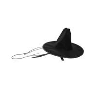 AKOOSY Korean Black Men for Top Costume Ancient Headdress Flat Comfortable Hut Lint Material Secure Fit Wear Traditional Oriental Style Stage Shows Historical Performances