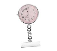 AKOOSY Large Dial Nurse Fob Watch Lightweight Portable for Hospital Exams and Student Nurses Simple Stylish Design with Clear Numerals Material Clip Pocket Watch for Nursing Work