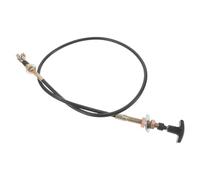 AKOOSY Loader Drain Pull Cable with T-handle for Wheel Loader and Construction Machinery, 95cm Heavy Duty Plastic, Metal and Rubber Wire for Machine Maintenance and Improved Operator